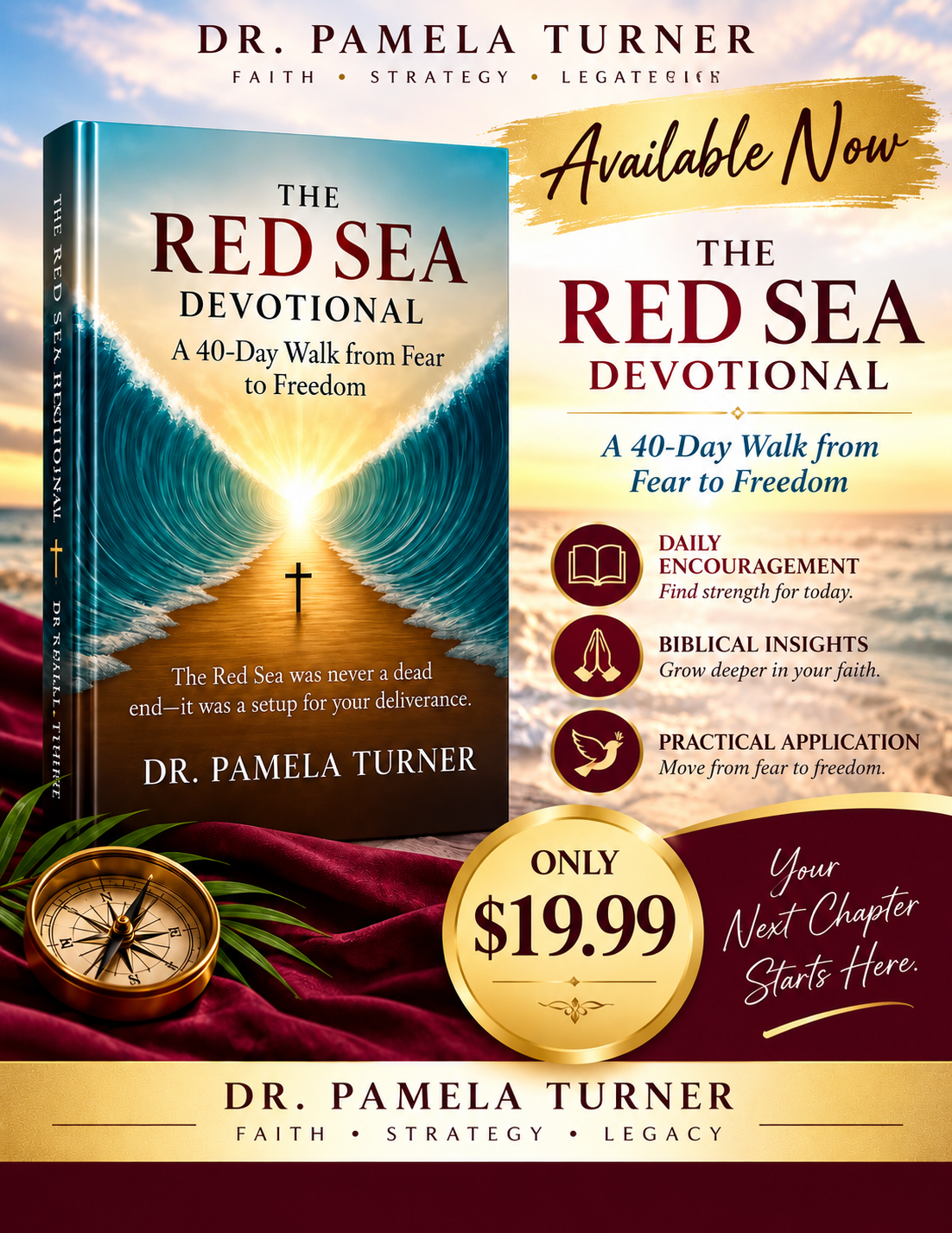 The Red Sea Devotional — Available Now, only $19.99.